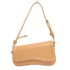 オルドット Olu. 美品 ショルダーバッグ ワンショルダー 2WAY 斜めがけ フェイクレザー ベージュ