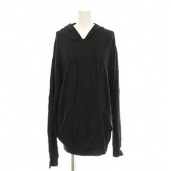 自由区 オンワード樫山 25AW ウールリバーノーカラー コート 36 黒 /MI  