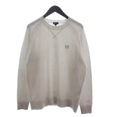 ユニクロ UNIQLO 美品 カウズ ウィンター ラムクルーネックセーター 長袖 485271 白 ホワイト L