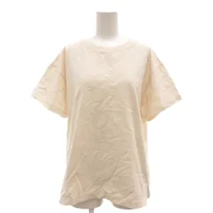 ニコアンド Niko and.. BASIC 美品 Tシャツ カットソー 無地 ラウンドネック 半袖 M ベージュ /YJ ■GY61