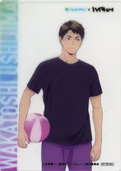 【中古】キャラカード 牛島若利 オリジナル クリアカード 「ハイキュー!!×ファミリーマート」 対象商品購入特典 第1弾