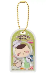 【中古】食玩 キーホルダー 5.くりまんじゅう 「ちいかわ ミニチュアチョコチャーム＆チョコスナック」