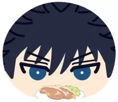 【中古】ぬいぐるみマスコット・ぬいぐるみバッジ 伏黒恵 「呪術廻戦 おまんじゅうにぎにぎマスコット2」