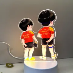 孫穎莎＆王楚欽 アクリルチャーム（可愛い／応援）