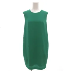 マウジー MOUSSY ノースリーブワンピース ひざ丈 1 緑 グリーン /GV ■GY60