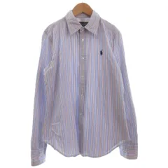 ラルフローレン RALPH LAUREN シャツ 長袖 ストライプ ピンク 10