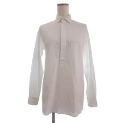 ポロ ラルフローレン POLO RALPH LAUREN シャツ ブラウス チュニック 長袖 無地 プルオーバー 0 白 ホワイト