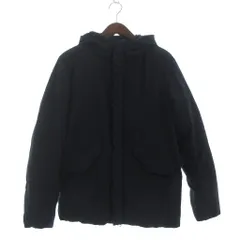 グリーンレーベルリラクシング ユナイテッドアローズ green label relaxing ダウンジャケット 長袖 フード 黒 ブラック M