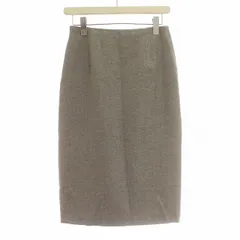 ユナイテッドアローズ UNITED ARROWS スカート ひざ丈 タイトスカート 36 S グレー /☆G
