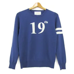 アイシービー セーター トップス 長袖 クルーネック ニット 19th レディース Sサイズ ネイビー iCB 【中古】のサムネイル