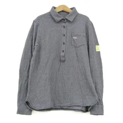 パーリーゲイツ ポロシャツ トップス 長袖 千鳥格子柄 ゴルフウエア レディース グレー×白 PEARLY GATES 【中古】のサムネイル