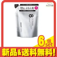 エイトザタラソ クレンジングリペア&モイスト美容液シャンプー 詰め替え用 400mL 6個セット まとめ売り