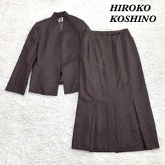 KOSHINO HIROKO 黒とベージュのドット デザイン、セットアップ - メルカリ