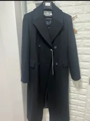 JEUNE ブラック ダブル コート M