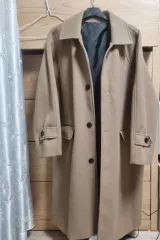 (2回着用) 茶色 コート 出品