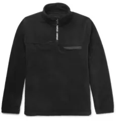 L ステューシー ハーフジップアップ フリース