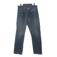 リーバイス Levi's 501 デニム ジーンズ USA製 ボタンフライ インディゴ 青 ブルー W31L32 ■FF