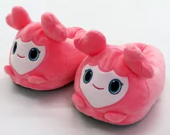 【中古】ルームシューズ・室内履き モモ TWICE LOVELYS ぬいぐるみスリッパ MOVELY 「TWICE LOVELYS×GiGOキャンペーン 2025」
