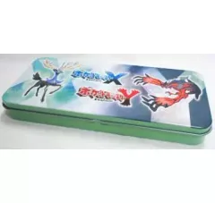 【中古】文房具 オリジナルポケモン缶ペンケース「3DSソフト ポケットモンスターX・Y」ヤマダ電機先着予約特典