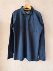 メンズ カラーネック Tシャツ 長袖