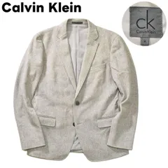 CK カルバンクライン 2B ウール テーラードジャケット M メタルボタン