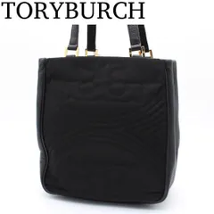 【極美品】TORYBURCH FLEMING キルティング トートバッグ 黒色