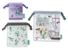 【中古】雑貨 ジェラトーニ 巾着3枚セット 「ディズニーベア」 東京ディズニーシー限定