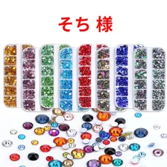 【そち 様】　高分子ストーン　ミルキーストーン　デコストーン　デコうちわ　ラインストーン