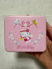 ハローキティ ピンク スクエア 収納ボックス キティ 便箋 セット