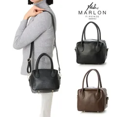 MARLON FIRENZE マーロンフィレンツェ レザーハンドバッグ ショルダーバッグ レディース イタリア製 本革 バッグ 小物 BS4841