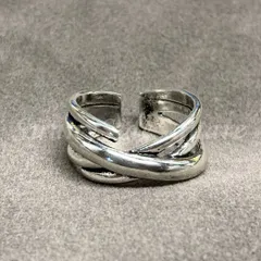 重厚 シルバーリング シンプル フリー ヴィンテージ調 メンズ メキシカン 925刻印