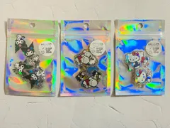 サンリオ　オーロラホログラム　クリアフレークシール オーロラ キャラクター シール