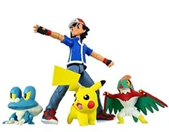 【中古】 ポケットモンスター モンスターコレクション サトシ&ポケモンセット ~バトルシーン~