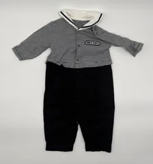 【新入荷!!】☆セット割対応☆ コムサフォセット ベビー 長袖 ロンパース 50～70cm （1619）