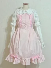 ドールの夢ジャンパースカート　ロリィタ　ハンドメイド