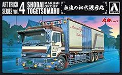 新品未組立 アオシマ プラモデル 1/32 中型デコトラ4t 大名猛烈NO.13