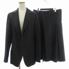 ワイズ Y's ヨウジヤマモト スーツ セットアップ ロング プリーツスカート テーラードジャケット 上下サイズ違い 4 3 グレー 