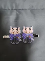 ブリーブリ大魔王 鬼滅の刃 コラボ ヘアピン