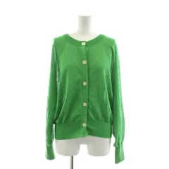 グリーンレーベルリラクシング ユナイテッドアローズ green label relaxing カーディガン 薄手 緑 グリーン 3628-105-0896 /AN41 ■BM