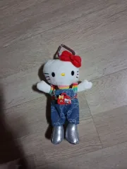 ハローキティ ぬいぐるみ キーホルダー (送料無料※メルカリshop取引では対象外)