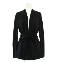 グリーンレーベルリラクシング ユナイテッドアローズ green label relaxing ハイゲージスムース D キザミ ノーラペル ジャケット 40 黒 ブラック 3522-126-1120 /KH