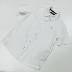 130 (128) Tommy Hilfiger トミーヒルフィガー キッズ 半袖 シャツ