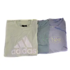 ナイキ NIKE アディダス adidas まとめ売り 3点セット Tシャツ カットソー 半袖 S M 紫 青 緑 /BM ■BM