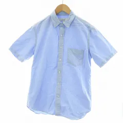 ロッソ ROSSO アーバンリサーチ イパフォーマンスオックス半袖シャツ S ライトブルー RA45-13M001 /NQ