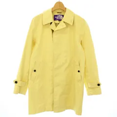 ノースフェイス パープルレーベル THE NORTH FACE PURPLE LABEL GORE-TEX ステンカラーコート スプリングコート 春アウター S 黄色 NP1551N /TK