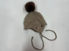 リミテドゥドゥ M (7-9歳) 耳あて ニット 帽子 キッズ