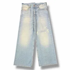 DIESEL Relaxed Jeans D-Rise リラックスジーンズ ワイドデニム ディーゼル 09E25 インディゴ 28 （6913M）