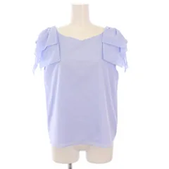 プロポーション ボディドレッシング PROPORTION BODY DRESSING ノースリーブブラウス カットソー S 水色 /KH