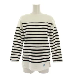 オーチバル ORCIVAL オーシバル バスクシャツ カットソー 長袖 ボーダー 2 ホワイト ブラック /YM