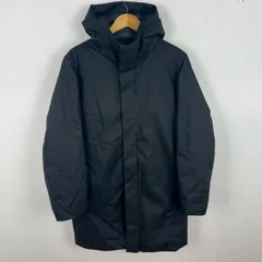 UNIQLO ユニクロ シームレスダウンコート 無地 ブラック Mサイズ メンズ 古着 ユーティリティ シンプル